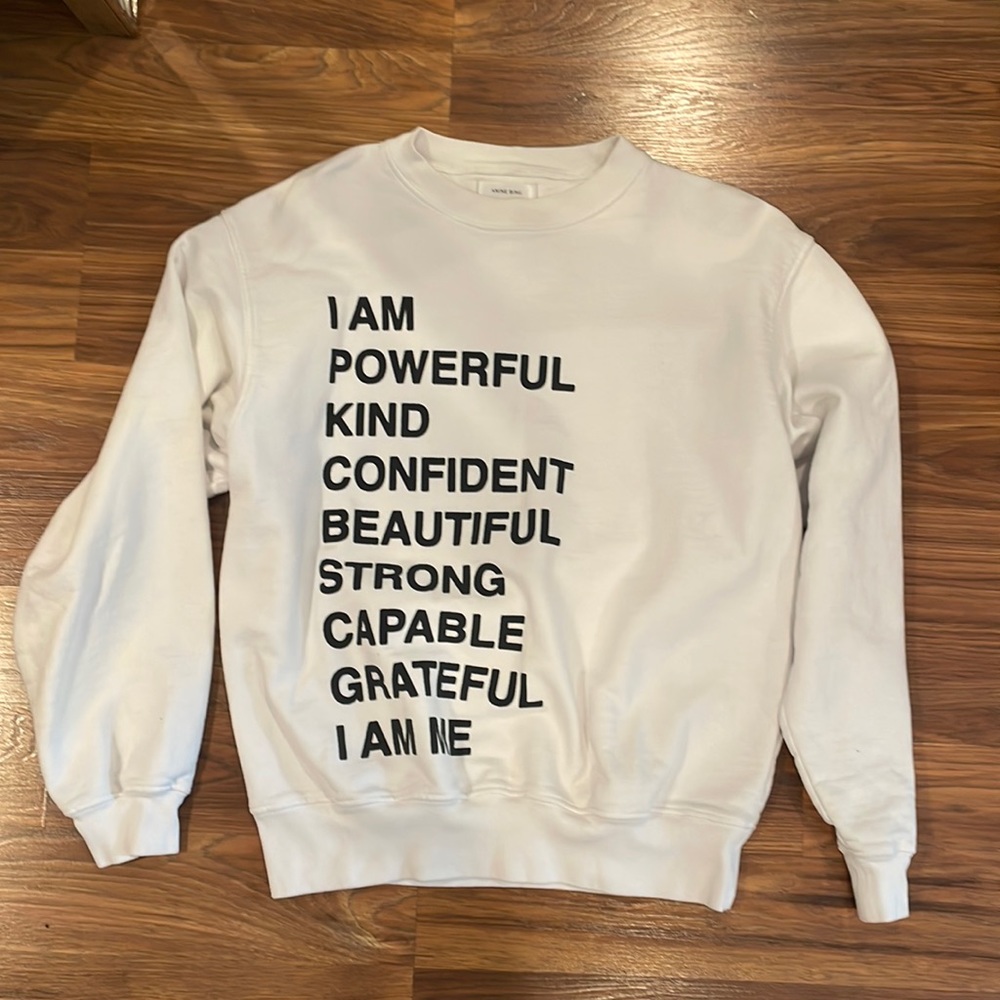 Anine bing Ramona sweatshirt size small